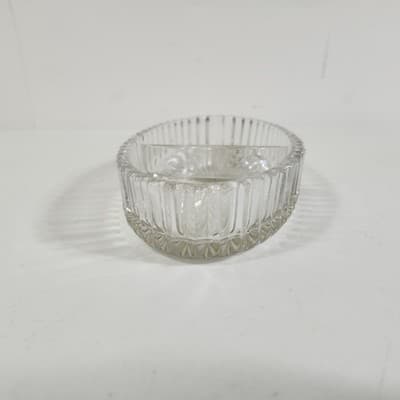 Vintage Heisey Glass Trinket Box Dish Home Decor 7" - Thumbnail 5