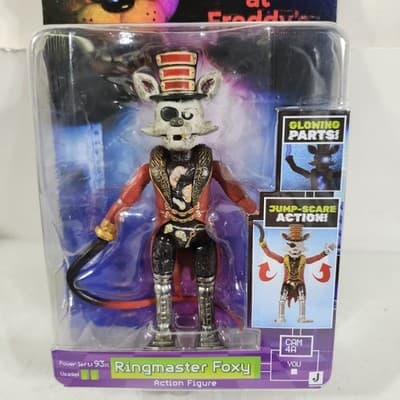 Jazwares Five Nights at Freddy’s FNAF Ringmaster Foxy 5" Action Figure Toy NEW - Thumbnail 2