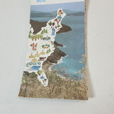 Boron Rand McNally Eastern United States Travel Road Map Vintage 1975 - Thumbnail 4