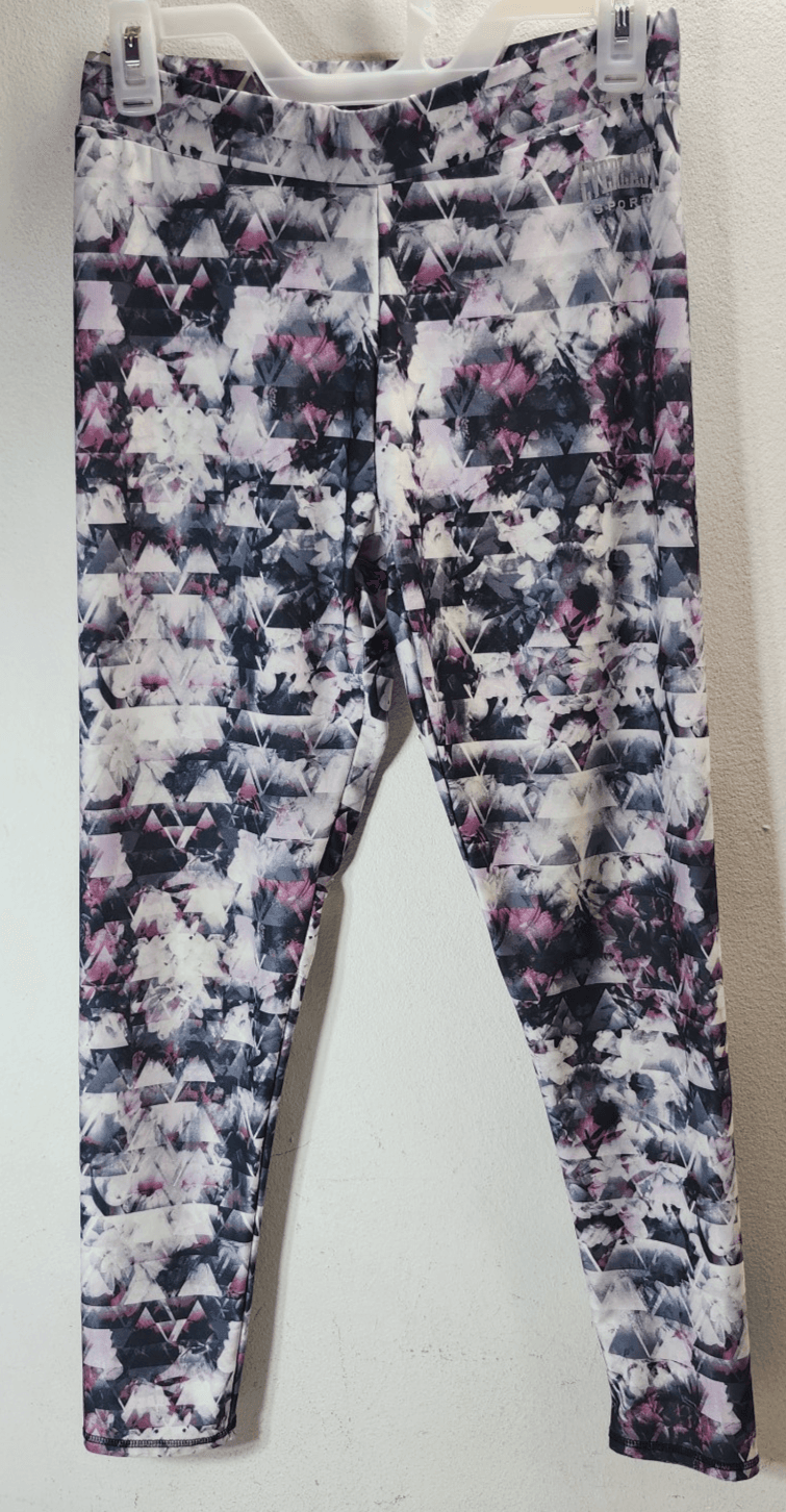 Everlast Women's Leggings Size M Athletic Workout Multicolor Stretch Pull-On - Thumbnail 5