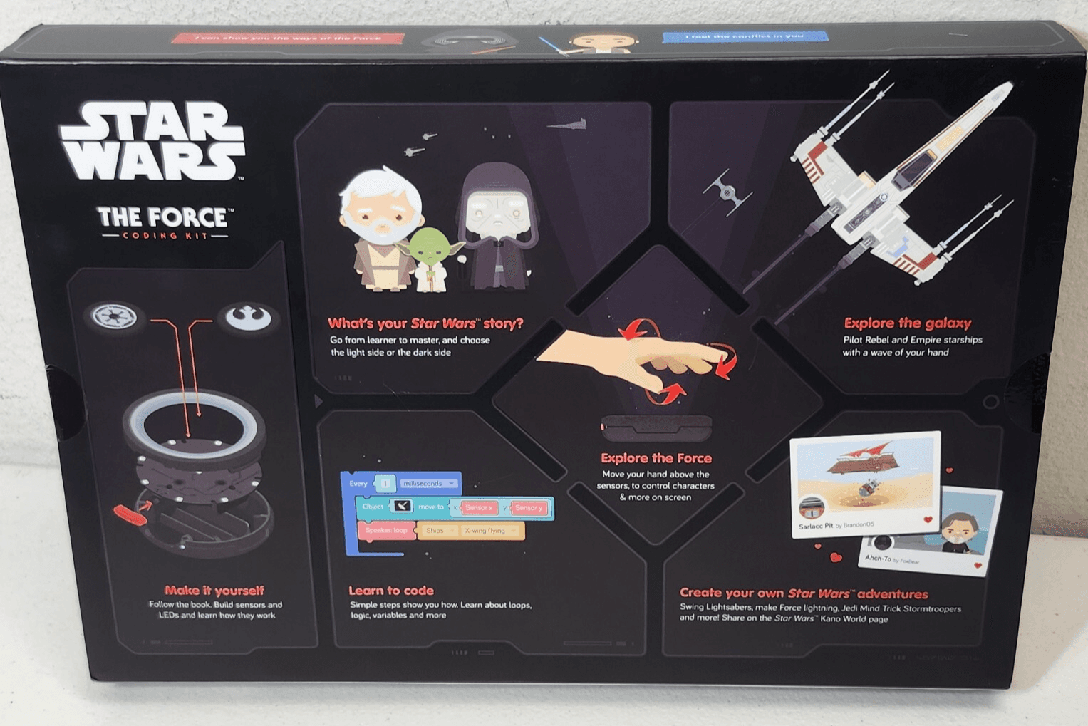 Star Wars Kano The Force Coding Kit Stem Learning & Coding NEW - Thumbnail 3