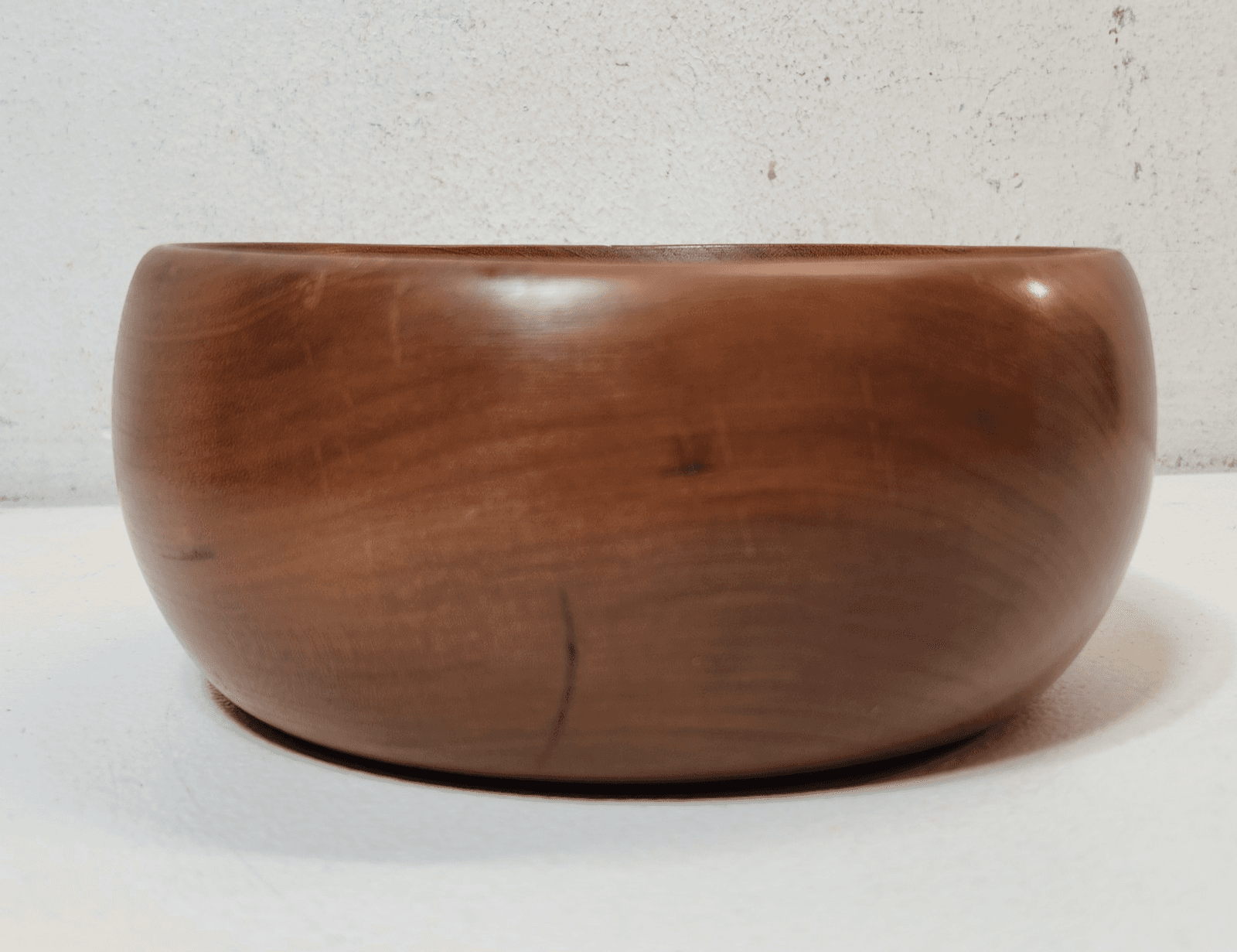 Vintage Teak Wood Bowl 5.75" Home Decor MCM - Thumbnail 7
