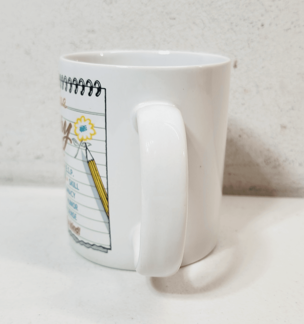 Coffee Mug Cup It's Easy To Be A Secretary Design Ganz - Thumbnail 3
