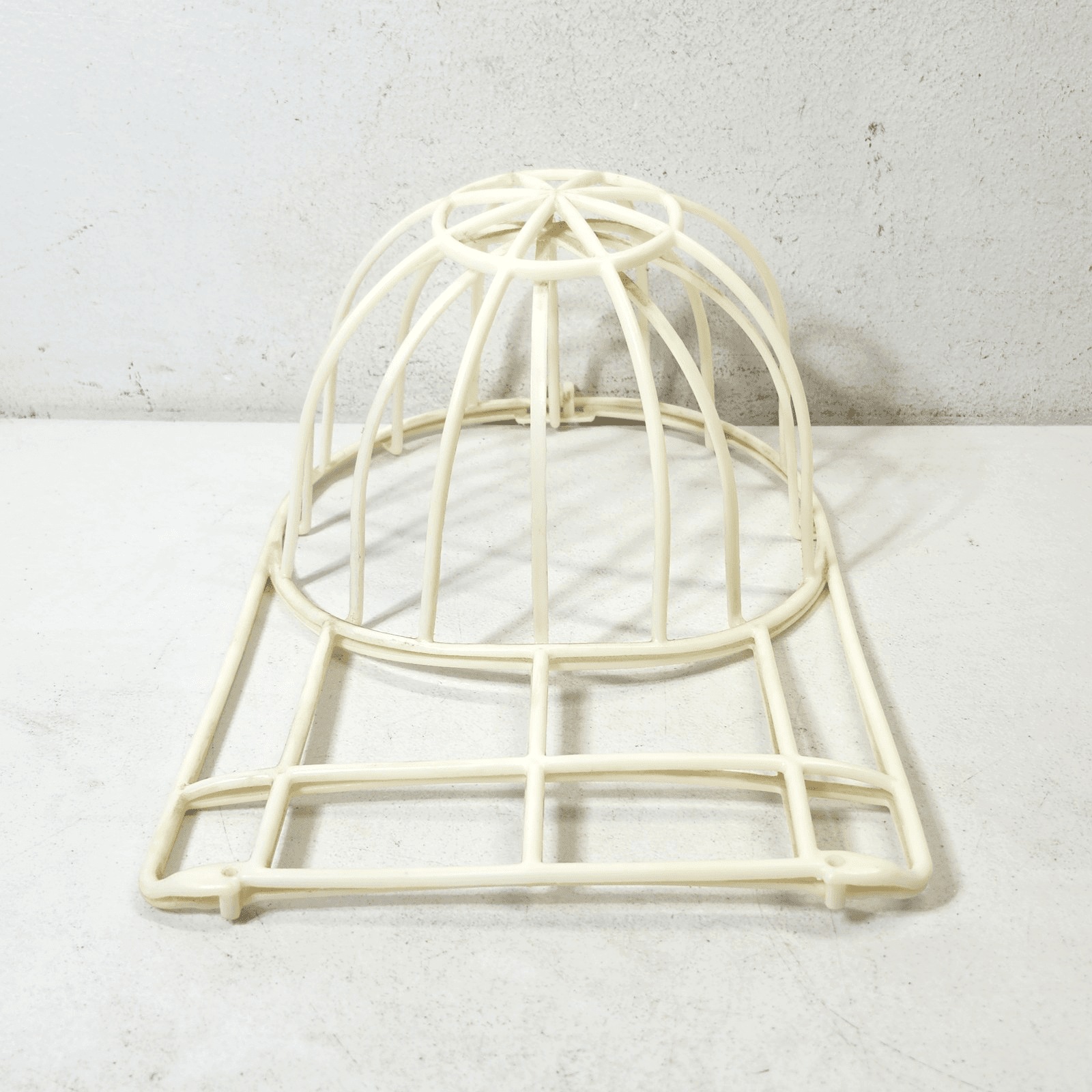 Hat Washer White Plastic Baseball Golf Cap Cleaner Cage - Thumbnail 7