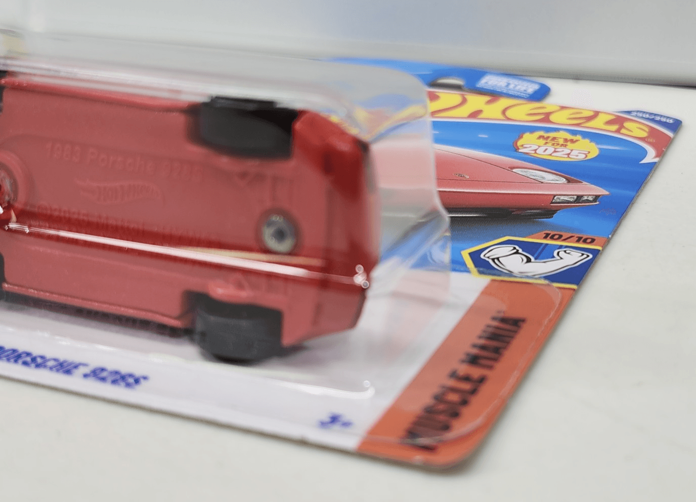 Hot Wheels 2025 Muscle Mania 1983 Porsche 928S Red Car 1/64 Toy Vehicle NEW - Thumbnail 5