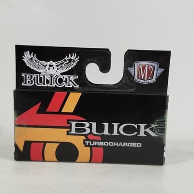M2 Machines 1987 Buick Grand National Black Car 1/64 Toy Vehicle NEW - Thumbnail 5