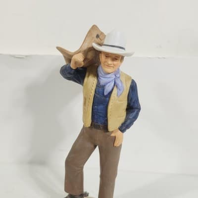 Vintage 1985 Images of Hollywood John Wayne As Bob Seton In Dark Command Avon - Thumbnail 2