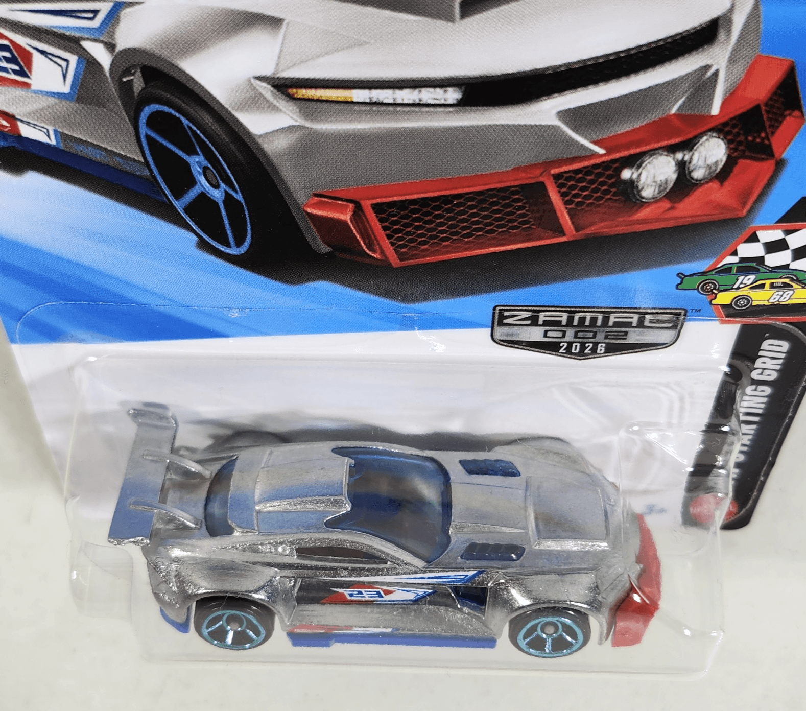 Hot Wheels Walmart Zamac HW Starting Grid Track Ripper Car 1/64 Toy Vehicle NEW - Thumbnail 3