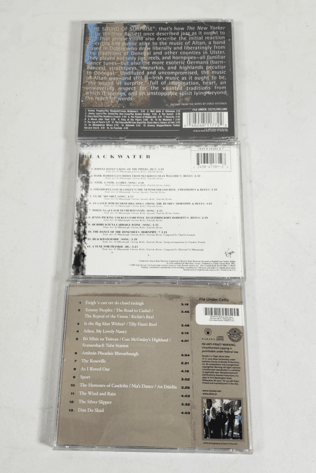 Altan Blackwater Music Local Ground Best Of Music CD's Bundle Lot Of 3 - Thumbnail 5