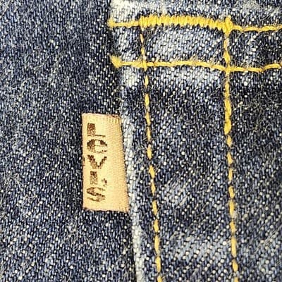 Vintage Levis 540 Jeans Mens 44x30 Blue Denim Made In USA Brown Tab 90s - Thumbnail 8