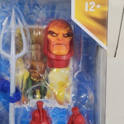 Aquaman JL Task Force Platinum Chase 7" McFarlane Multiverse BAF Darkseid NEW - Thumbnail 3