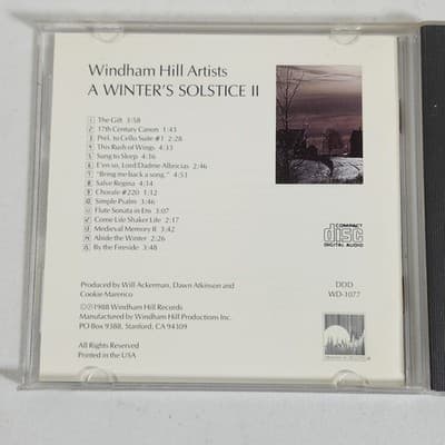 A Winter's Solstice II Audio CD By Winter's Solstice windam Hill - Thumbnail 3