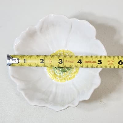 Nanette Vacher Cosmos Floral Ceramic Bowls Set of 2 Multicolor 7" Round - Thumbnail 6