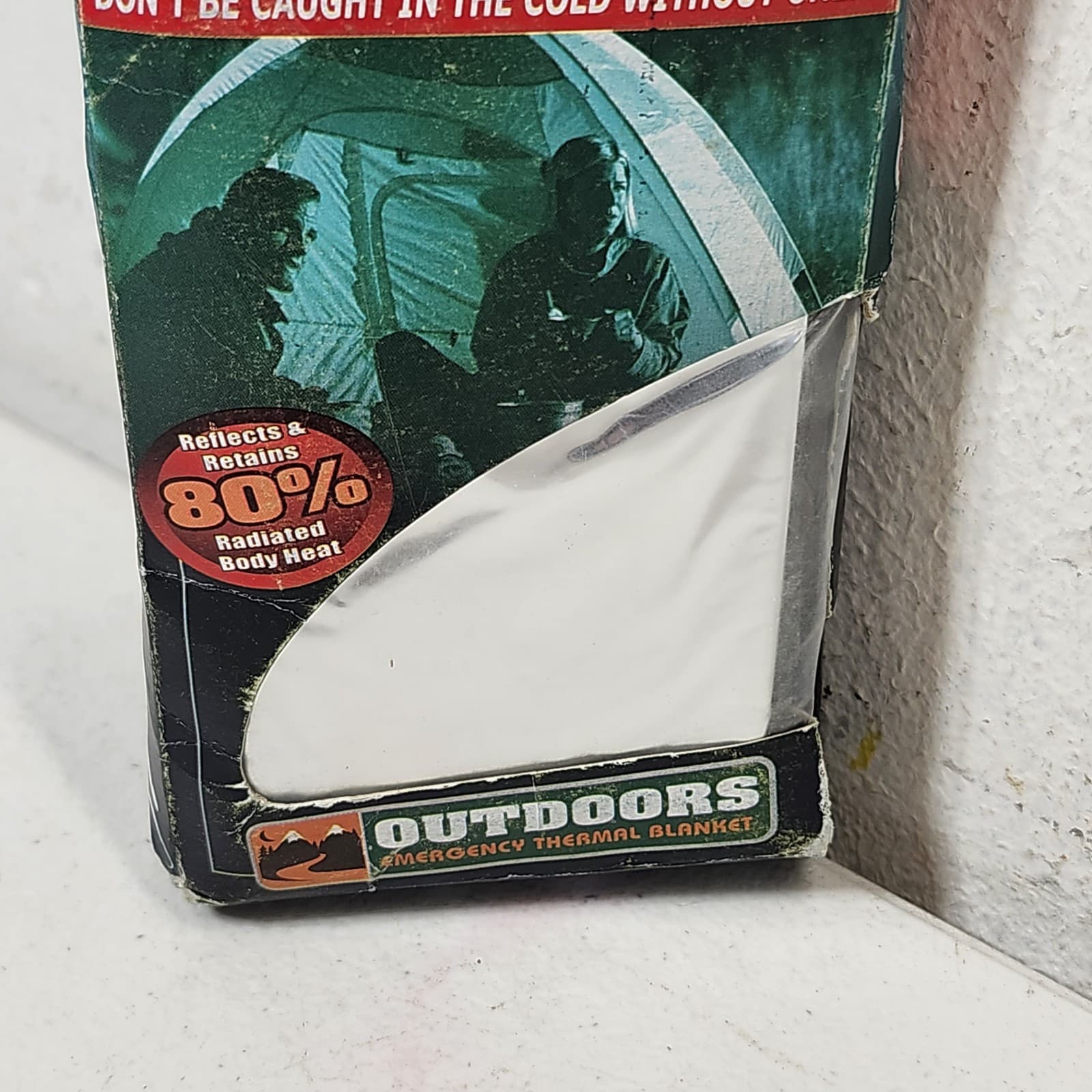 Emergency Blanket 84" x 52" Survivor Survival NEW - Thumbnail 3