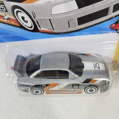 2025 Hot Wheels Audi 90 Quattro Peak Pursuit Silver Car 1/64 Toy Vehicle NEW - Thumbnail 3