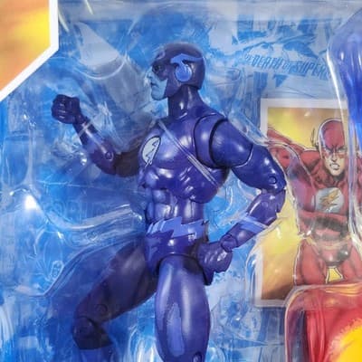 The Flash JL Task Force Platinum Chase 7" McFarlane Multiverse BAF Darkseid NEW - Thumbnail 2