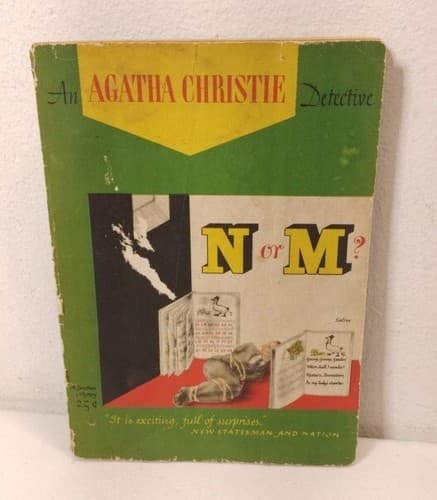 Vintage Agatha Christie Paperback Book N Or M 1941 Published By Lawrence E - Thumbnail 9