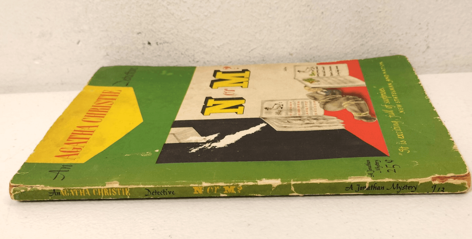 Vintage Agatha Christie Paperback Book N Or M 1941 Published By Lawrence E - Thumbnail 2