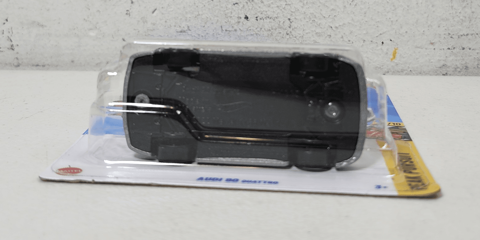 2025 Hot Wheels Audi 90 Quattro Peak Pursuit Silver Car 1/64 Toy Vehicle NEW - Thumbnail 4