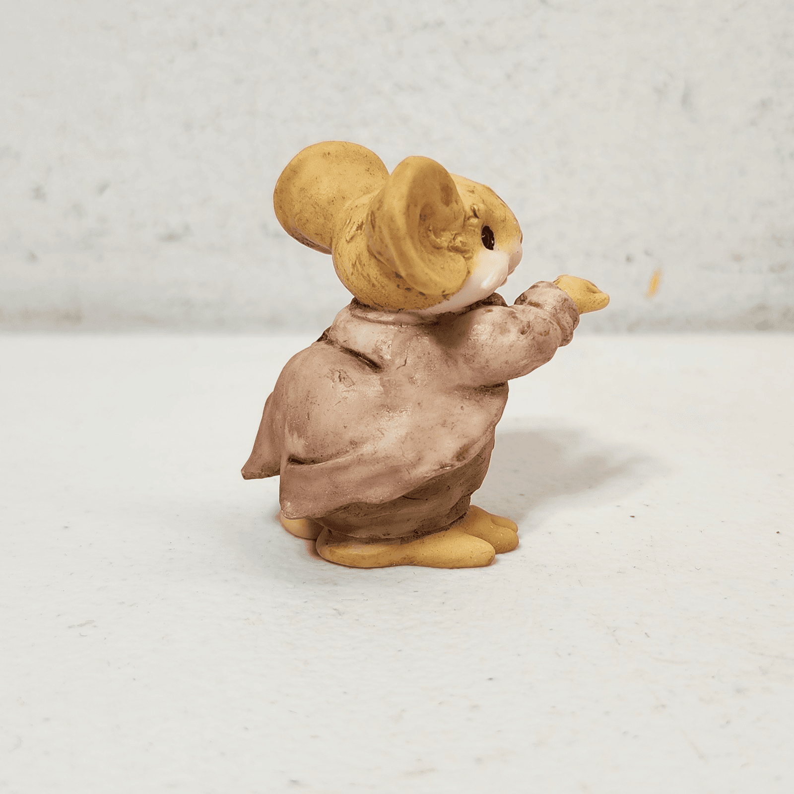 Vintage Ganz Little Cheesers 05101 Papa Woodsworth with Box Figurine 1991 - Thumbnail 7