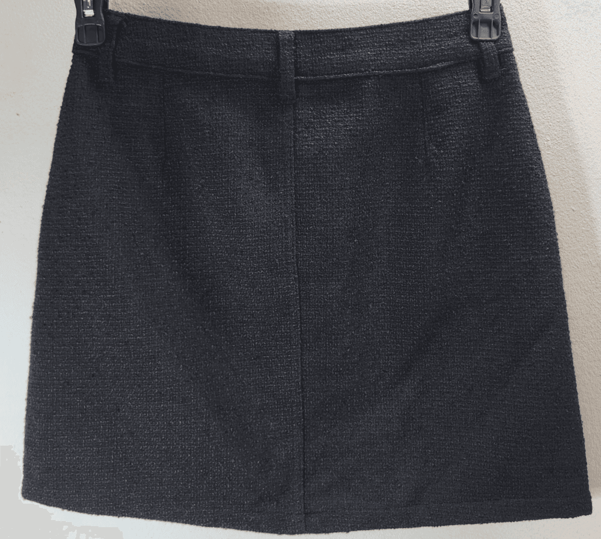 Scoop Women's Size 4 Mini Skirt Black With Pockets NEW - Thumbnail 6