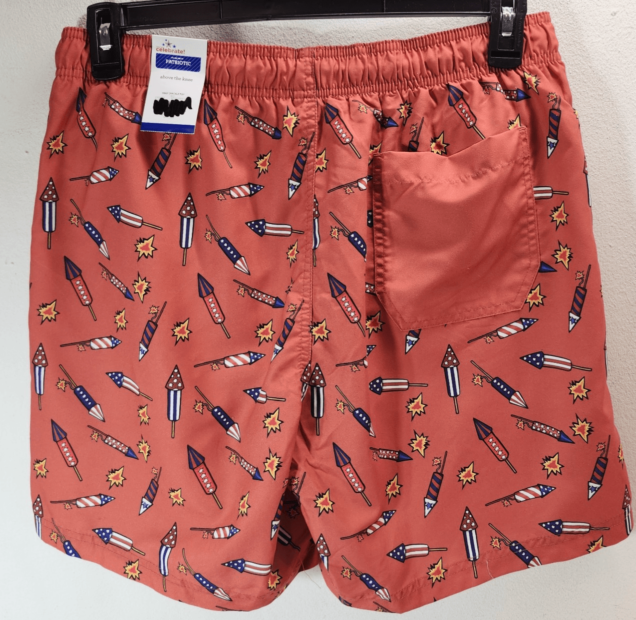Celebrate Men's Size Small 28-30 Swim Shorts NEW - Thumbnail 6