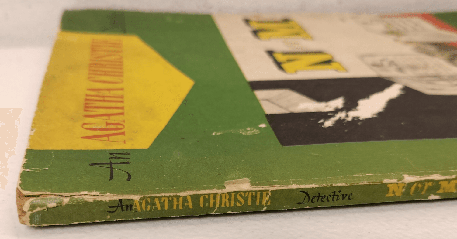 Vintage Agatha Christie Paperback Book N Or M 1941 Published By Lawrence E - Thumbnail 4