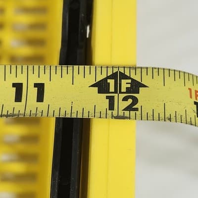 Dollar General Logo Plastic Shopping Basket Yellow - Thumbnail 5
