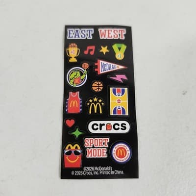 2026 McDonald's x All American Game x Crocs Happy Meal Toy - Thumbnail 2