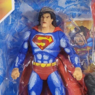 Superman JL Task Force Action Figure 7" McFarlane Multiverse BAF Darkseid NEW - Thumbnail 2