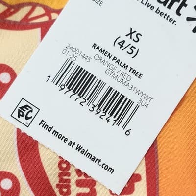 Maruchan Boys Size XS Swim Trunks Swimming Board Shorts Ramen Noodle Soup NEW - Thumbnail 7
