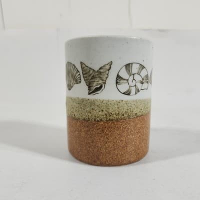VTG Otagiri Japan Seashell Nautical Stoneware Mug 3.5" - Thumbnail 3