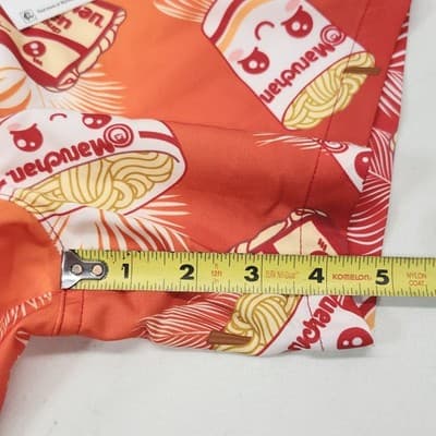Maruchan Boys Size XS Swim Trunks Swimming Board Shorts Ramen Noodle Soup NEW - Thumbnail 3