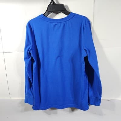 Sonic the Hedgehog Boy's 14/16 T-Shirt Blue Graphic Tee Sega Long Sleeve - Thumbnail 5