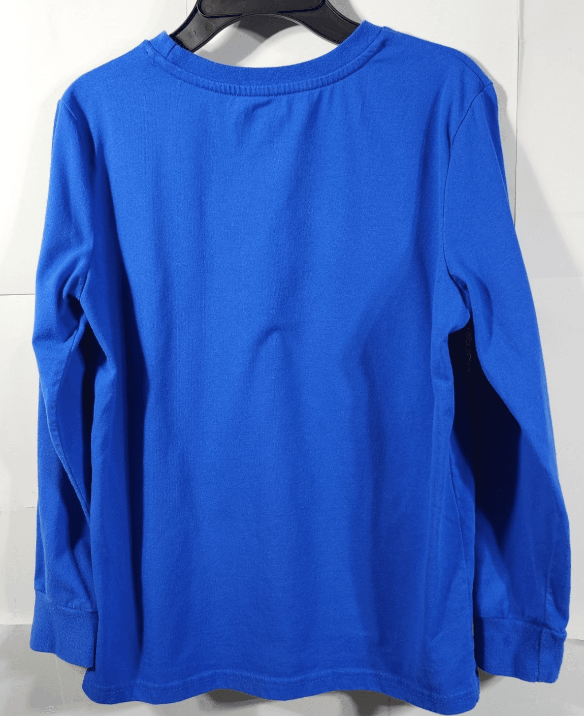 Sonic the Hedgehog Boy's 14/16 T-Shirt Blue Graphic Tee Sega Long Sleeve - Thumbnail 4