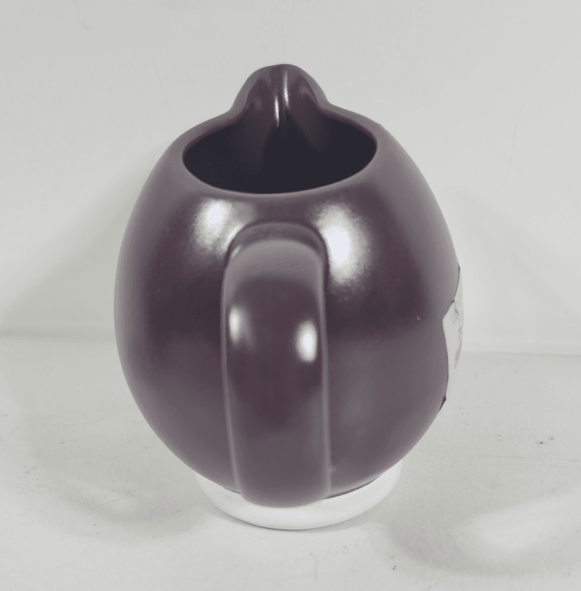 Pfaltzgraff Creamer And Sugar Bowl Set Black Purple Home Decor - Thumbnail 4