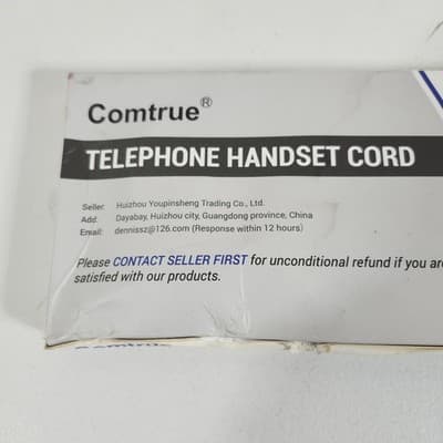 Comtrue Telephone Handset Cord Universally Compatible 2 Pack - Thumbnail 5