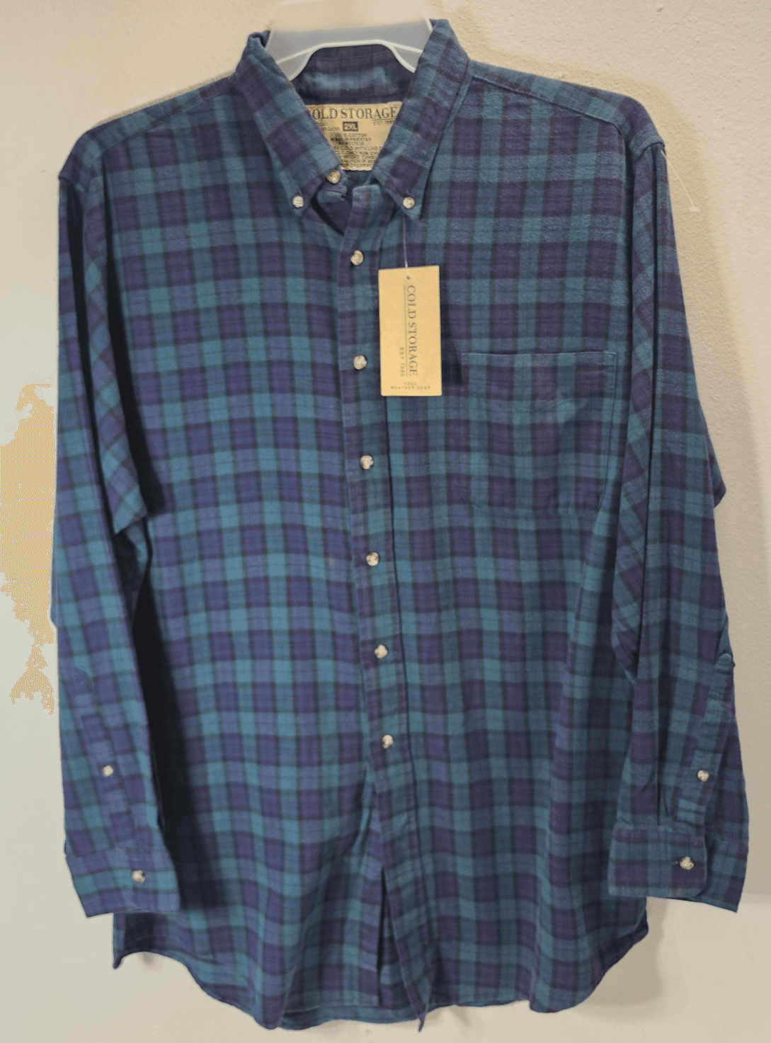 Cold Storage Foul Weather Gear Mens Button Up Shirt Size XXL NEW - Thumbnail 5