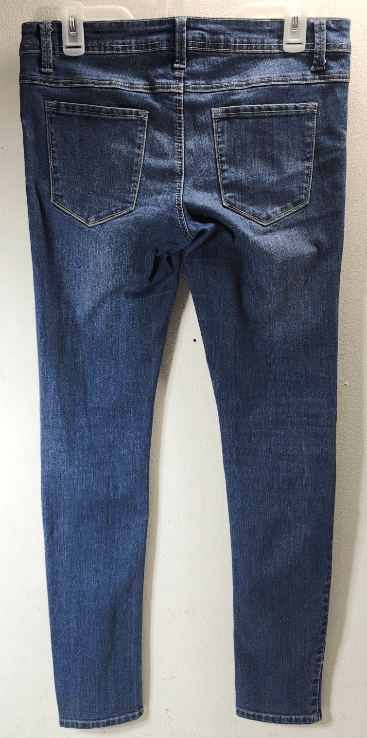 Blue Asphalt Jeans Womens Size 9 Blue Denim Mid Rise Stretch Pants - Thumbnail 6