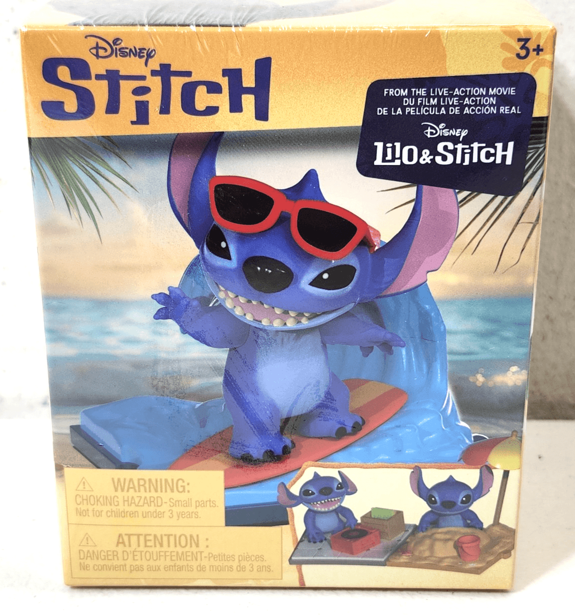 Disney Lilo & Stitch Live Action Movie Time Beach Sand Mystery Figure 2025 NEW - Thumbnail 2