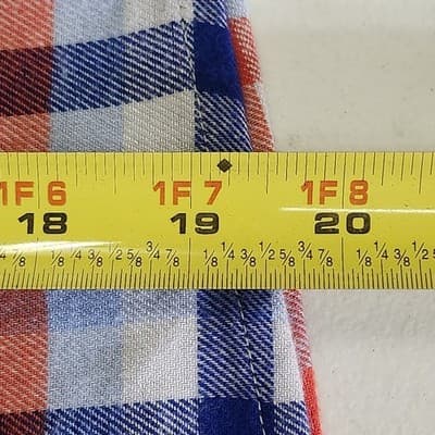 Wonder Nation Boy's Shirt Size XS Long Sleeve Button Up Red Blue Gray NEW - Thumbnail 3