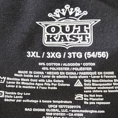 Outkast Men's 3XL T-Shirt Black Hip Hop Rap Tee Big Boi Andre 3000 Graphic NEW - Thumbnail 8