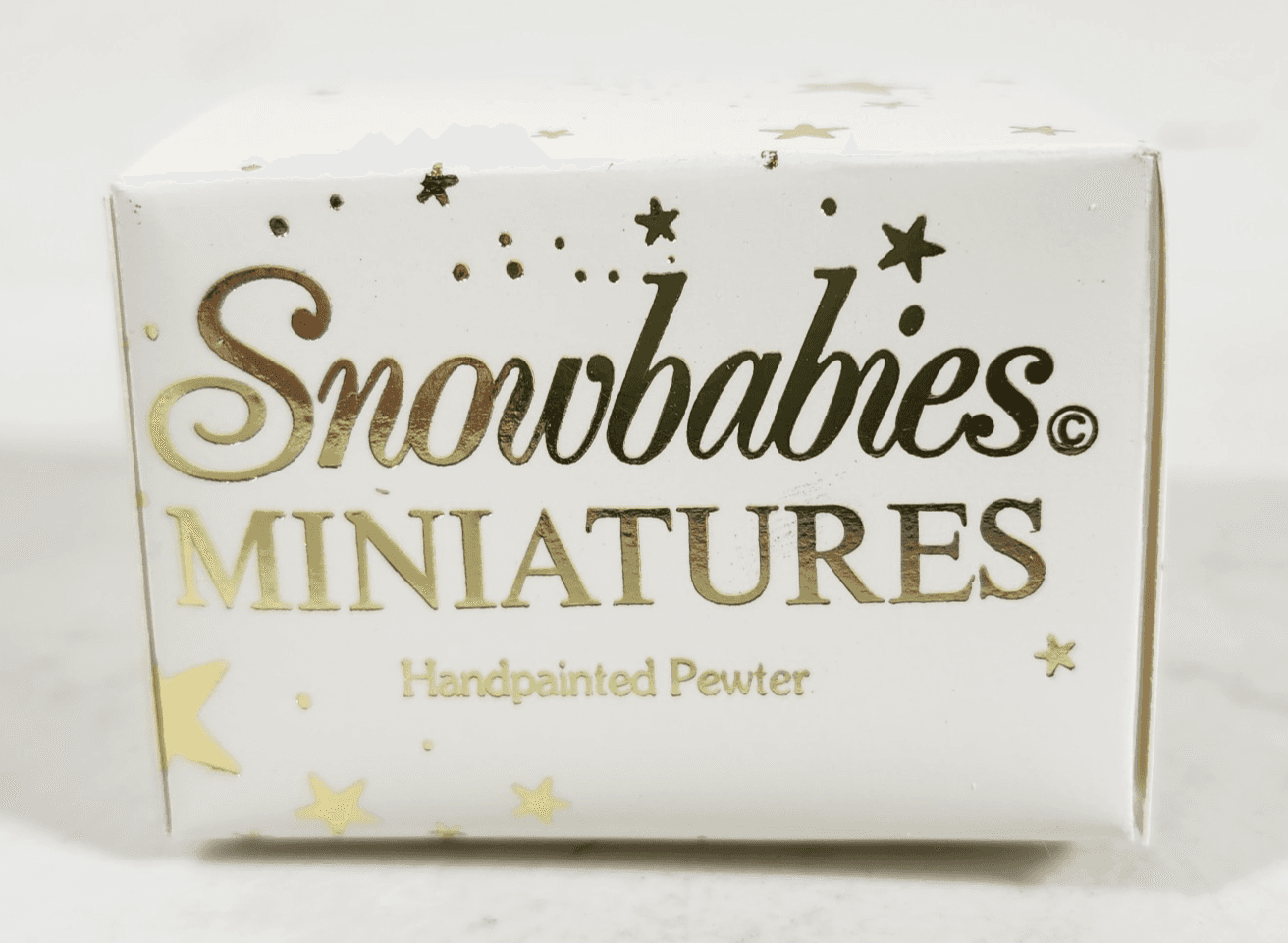 Snowbabies I'm Making Snowballs Department 56 Figurine Pewter 7602-3 NEW - Thumbnail 8