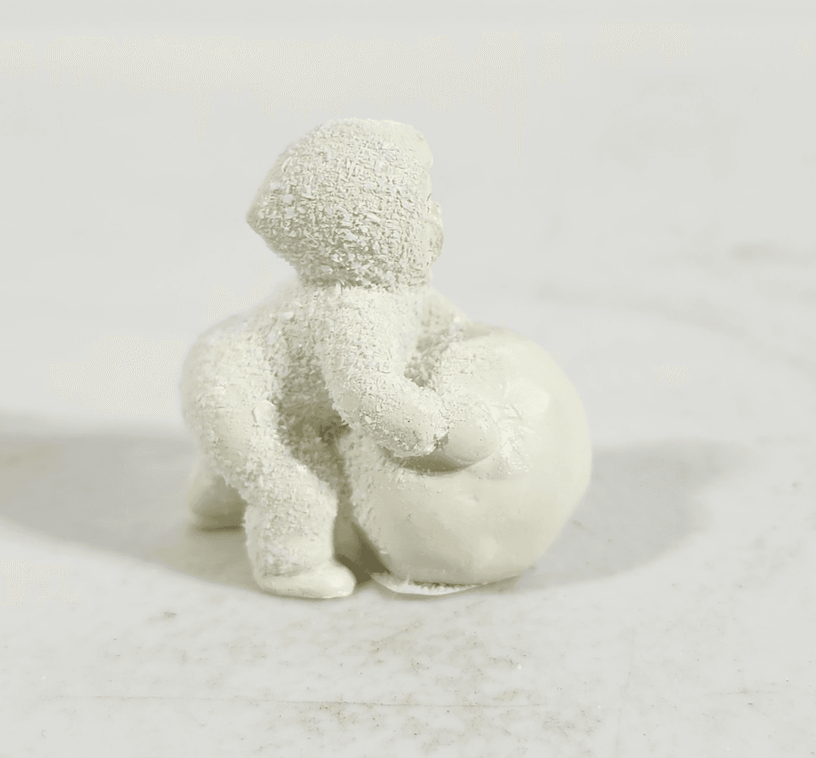 Snowbabies I'm Making Snowballs Department 56 Figurine Pewter 7602-3 NEW - Thumbnail 5