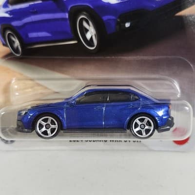 Matchbox 2024 Subaru WRX S4 STI Blue Car 1/64 Toy Vehicle NEW - Thumbnail 2