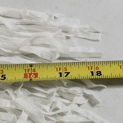 Girl's Justice Open Sweater 16-18 White Sleeveless Frill NEW - Thumbnail 3