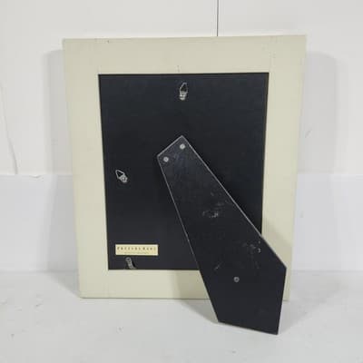 Pottery Barn Lacquer Frame 8"x10" Beige Photo Picture Holder Home Decor - Thumbnail 6