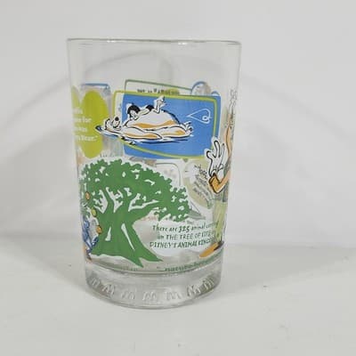 McDonalds Walt Disney World 100 Years of Magic Anniversary Glass Goofy USA - Thumbnail 6