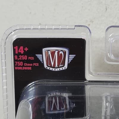 M2 Machines 1965 Ford Econoline Van R76 Black Pink 1/64 Toy Vehicle NEW - Thumbnail 3