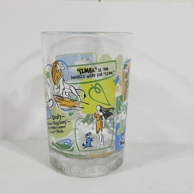 McDonalds Walt Disney World 100 Years of Magic Anniversary Glass Goofy USA - Thumbnail 3